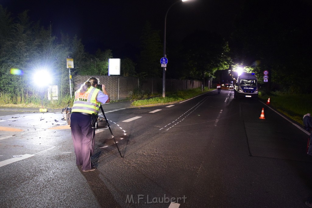 VU Krad Klein Traktor Koeln Hahnwald Bonner Landstr Unter den Birken P037.JPG - Miklos Laubert